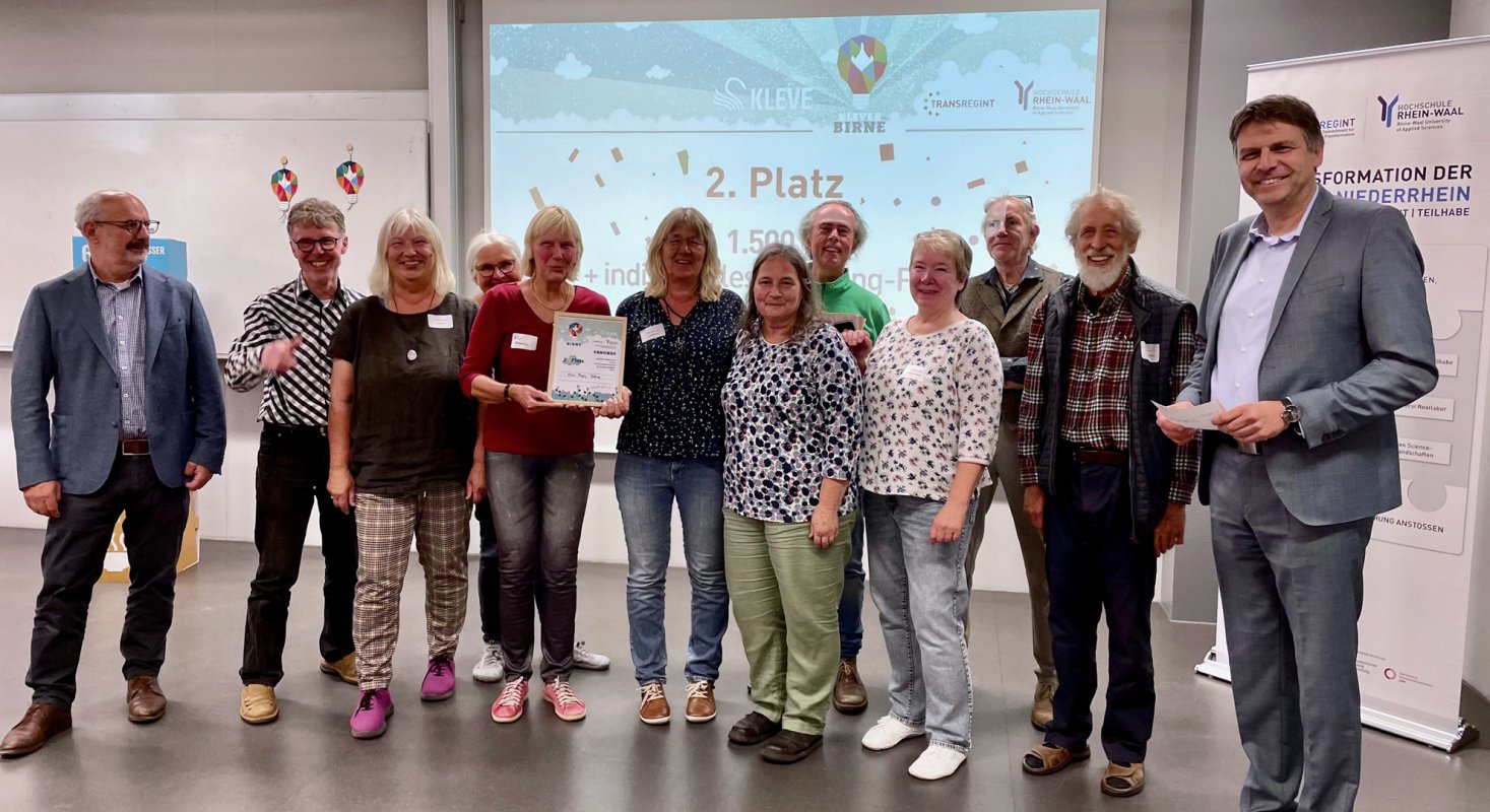 Preisverleihung Klever Birne