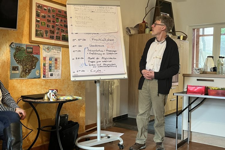 Herbert beim Treffen